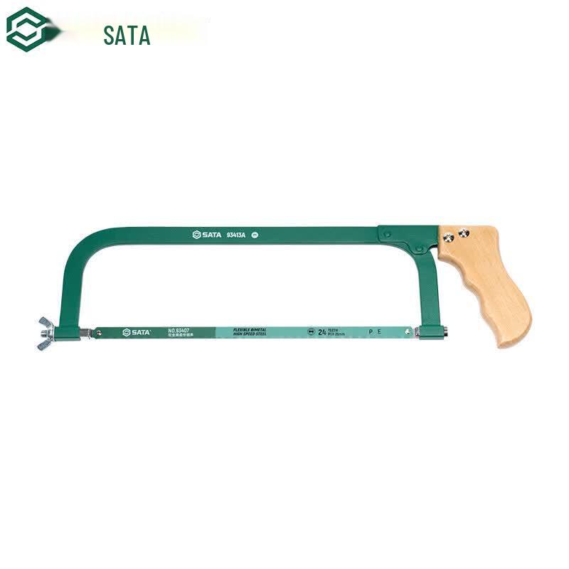 SATA 93413A 12-inch Wood Handle Hacksaw