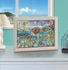 jigsaw puzzle The Little Mermaid Story Stained Glass Gyutto Series 500-piece [Stained Art] (25x36cm)