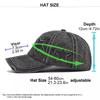 Letter Embroidered Cotton Baseball Cap Fashion Adjustable Unisex Trucker Hat For Men Women Hip Hop Urban Street Style Streetwear Classic Sun Hat