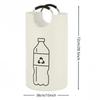 Large-capacity Beverage Bottle Storage Basket Waste Water Bottles Collection Bag Folding Recycling Bucket Dirty Laundry Baskets