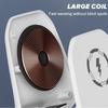 Cellphone Wireless Charging Stand Portable Mini Chair Phone Charger Holder White