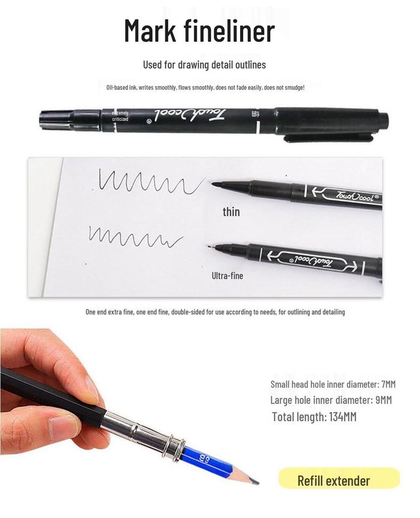 71-Piece Professional Colored Oil Pencils Drawing Set