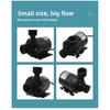 AW500S 800L/H DC12V/24V DC Mini Water Circulation Pump, Mini Centrifugal Pump for Yacht and RV, Ship Pump