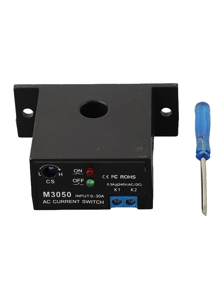 0.2-30A A AC Sensing Switch Self Powered AC Current Sensor Switch Environmentally Friendly Mutual Inductance Current Monitoring