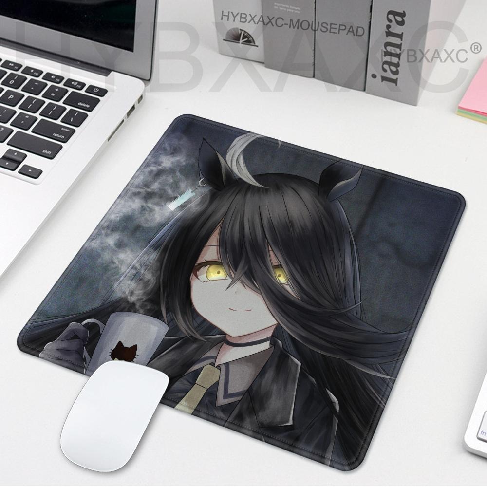 Manhattan Cafe Uma Musume Pretty Derby Small Mouse Pad Desk Pad Desktop Computer Keyboard Wireless Boy Girl Gift for Play games