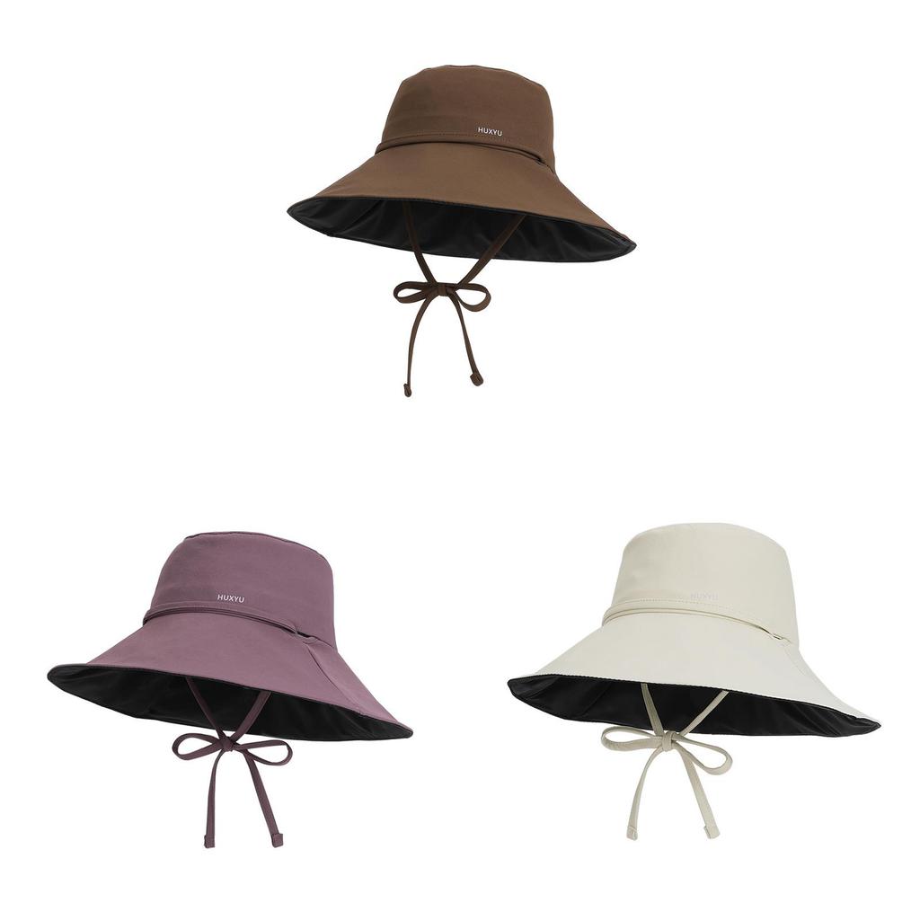 Outdoor Sun Hat For Women With Wide Brim Uv Protection Foldable Summer Travel Cap