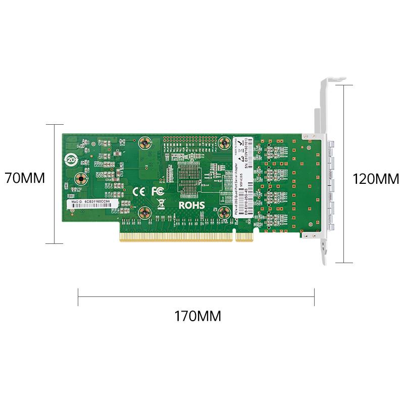 EB-LINK Intel E810 25G PCIe Server Network Adapter (CN Version)