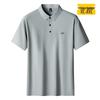 Men's Plus Size Short Sleeve Business Casual Polo Shirt