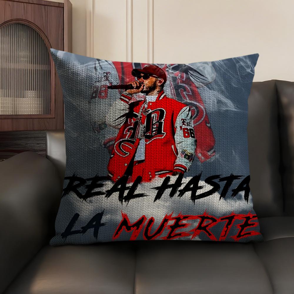 Singer AAnuel AA Cushion Cover Natural Linen Organic Fabric DoubleSided Printing Sofa Home Decor Gift Pillow Case