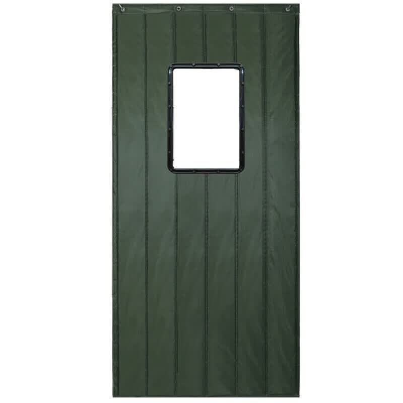 Zhuyun Thickened Insulated Door Curtain with Window
