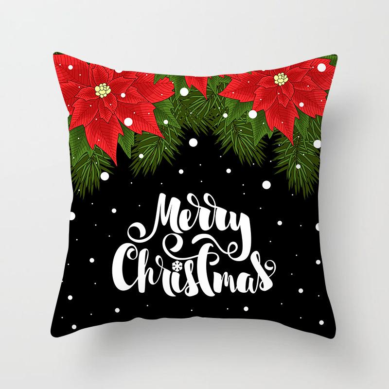 New Christmas Pillowcase Festive Home Decoration Gift Sofa Pillowcase
