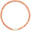 Beaded Gemstone Necklaces for Women Bohemian Colored Choker Natural Stone Bead Summer Beach Handmade Jewelry Necklace