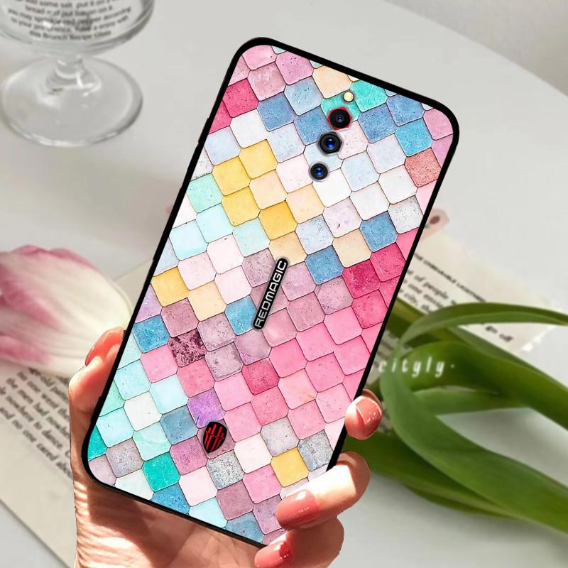 For Nubia Red Magic 5S 5G Soft Silicone TPU Phone Cover For ZTE Nubia Red Magic 7 Pro Coque RedMagic 7S Shockproof Bumper Case