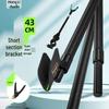 Ultra-Light Carbon Fiber Rod Holder with Ground Stake for Fishing Box