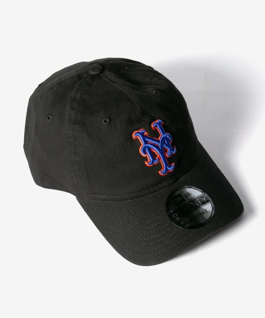 CAP 60496202 9TWENTY MLB New York Mets Core Classic 20 2 Rep Cap MLB New York Mets Core Classic 20 BLACK BLUE3 [NEW ERA] Alt. & [Used]