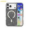 AMORUS For iPhone 17 Pro Magnetic Case Compatible with MagSafe Glitter Powder PC + TPU Phone Cover