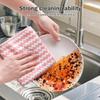 Coral-Fleece Microfiber Cleaning Cloth Quick Drying Colourfast Soft Washable Window Cleaning Rag Thicken Cleaning Cloth