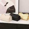 Premium Leather Tissue Box for Home and Hotel - Elegant Design for Living Room, Bathroom, or Desktop.