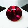 Natural Bloody Red Ruby Round Diamond Cut 9.00 Ct CERTIFIED Loose Gemstone A-12784268