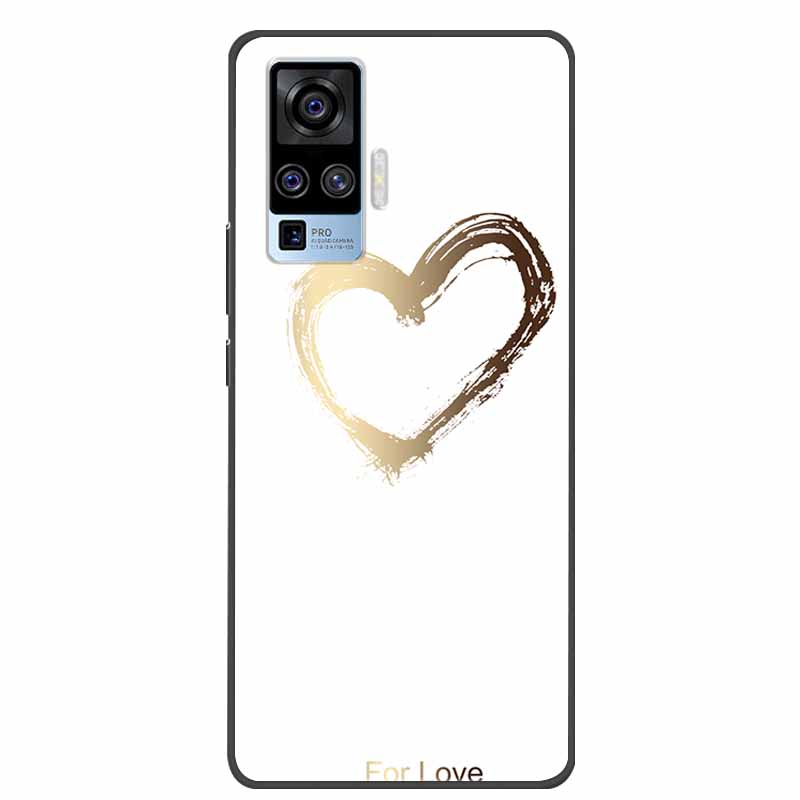 Für Vivo X50 Pro Hülle Cartoon TPU Weiches Silikon Handyhüllen für Vivo X50 Pro Plus Pro+ Abdeckung für Vivo X50 5G V2001A Süße Coque