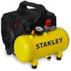 Compresseur - horizontal - stanley - silencieux - 6 l - 1 hp - silencieux
