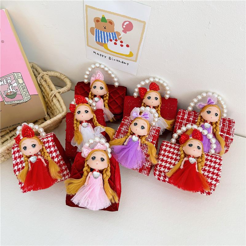 And Adorable Red White Cartoon Bag For Young Girls Light And Breathable Design For Adventures Everyday