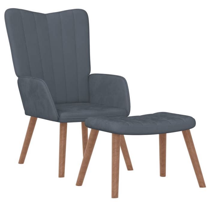 VidaXL Recliner Chair with Footrest Relaxation Seat Lounge Chair Relaxation Chair Living Room Home 327667