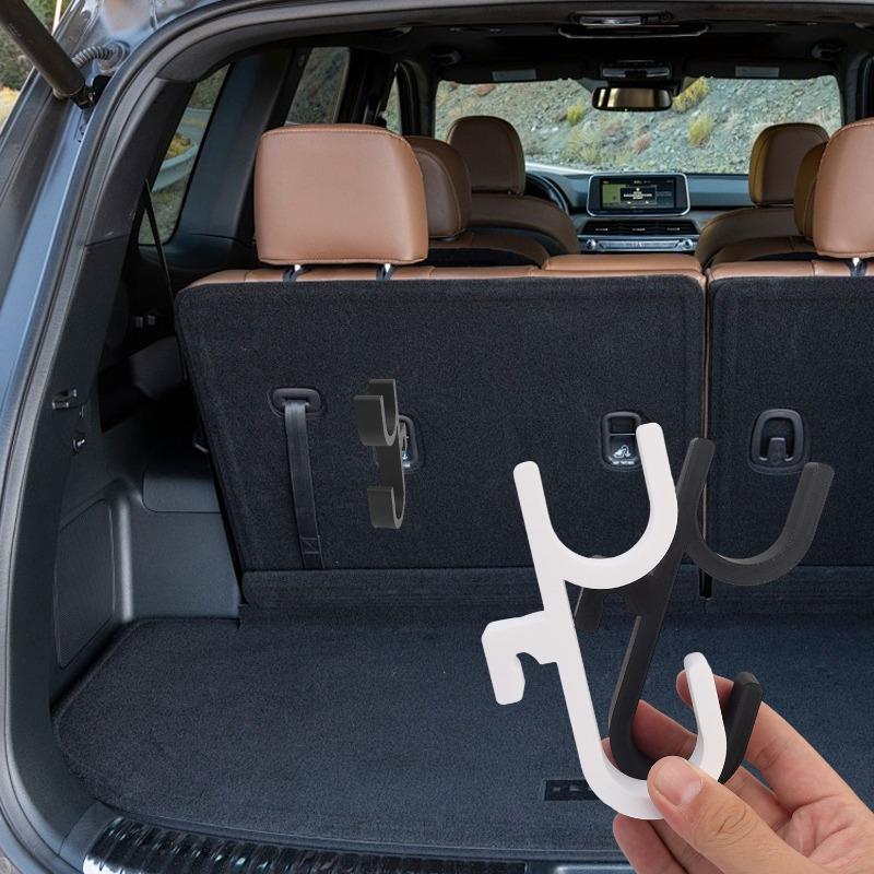 Car Trunk Umbrella Storage Hooks Universal Multifunctional Car Umbrella Mounting Bracket Auto Storage Organizing Tools 2PCS