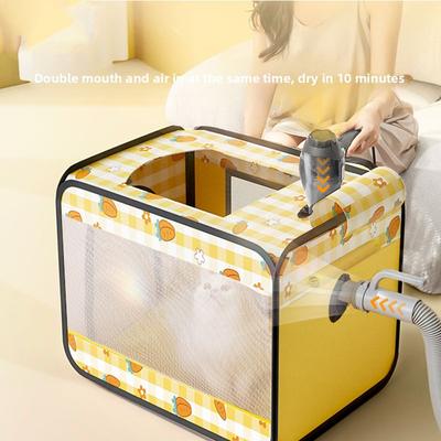Pet Drying Box Cat Dog Blow Drying Household Small Hair Dryer Drying Bag Bath Dryer