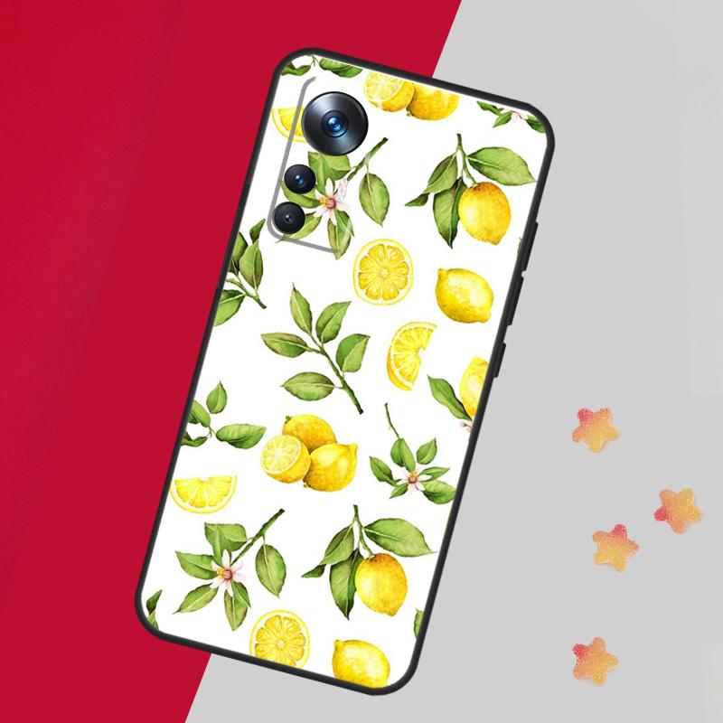 Lemon Fruit For POCO F5 X3 X5 Pro F3 F4 M5s X4 GT Case For Xiaomi 13 14 Pro 11T 12T 13T Pro 12 Lite 12X