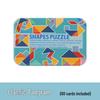 Colorful Tin Box Tangram: 4-Piece Early Education T-Puzzle Toy for Kids