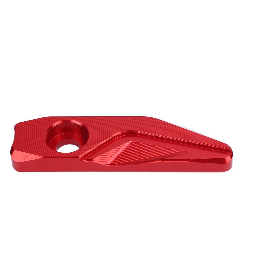 Motorcycle ABS Sensor Cover Aluminum Alloy Reinforced Decorative Front Brake ABS Protective Cover Replacement ADV160 ADV150 (Red)