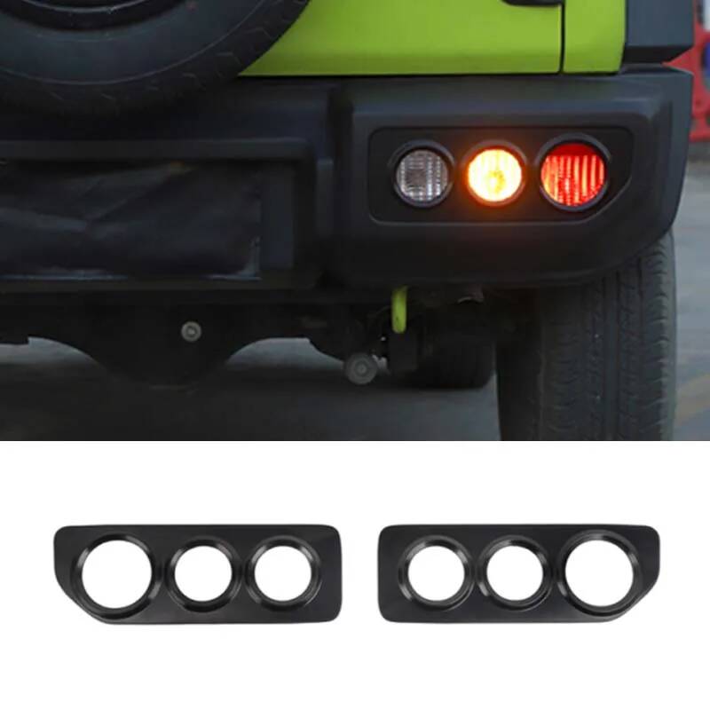 ABS Exterior Front Rrear Lights/Leaf Board Turn Signal Decoration Cover for Suzuki Jimny 2019 Up Car Accessories