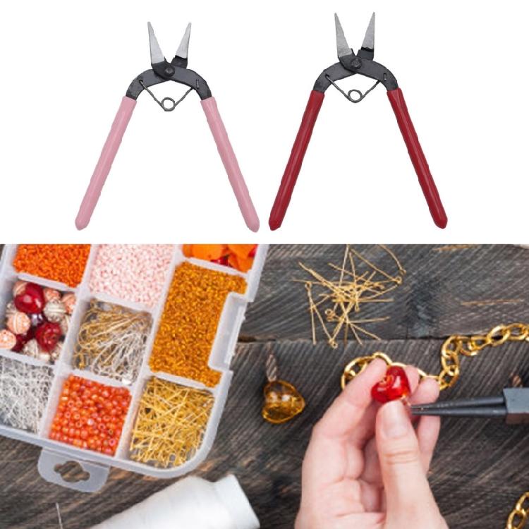 Needle Nose Pliers Jewelry Pliers Super Precision Jewelry Making Tool Comfortable Grip Handle Craft Pliers for Jewelry