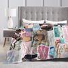 TSITP Plush Blanket Students The Summer I Turned Pretty Flannel Throw Blanket For Living Room Warm Soft Quality Bedspread