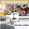 Lid Rack Multifunctional Metal Spoon Rest With Drip Tray Pot Lid Holder While Cooking For Spatula Dish Cooking Stove Countertop