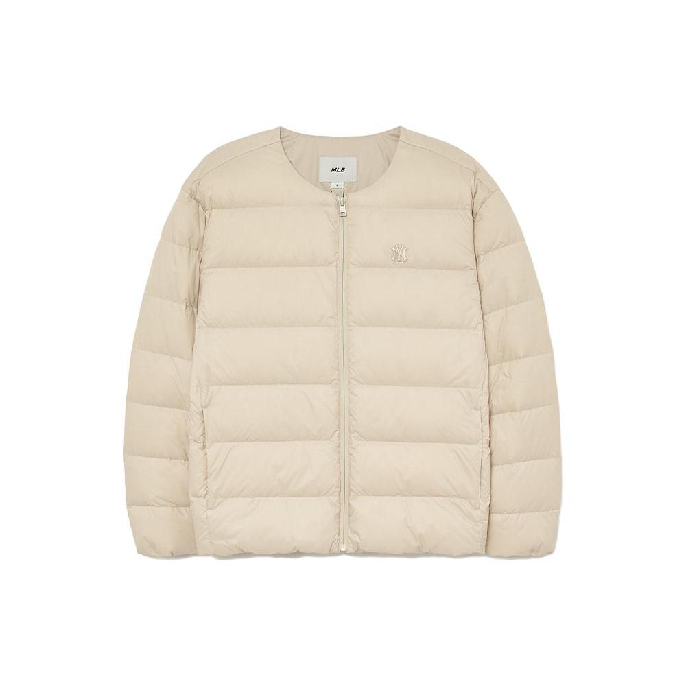 New MLB Down Jackets Women's Apricot 3ADJB1536-50SAM