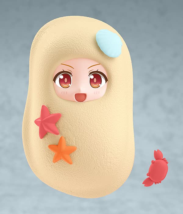 Nendoroid More Kigurumi Face Parts Case Sand Bath Plastic Painted Complete Figure Non-Scale