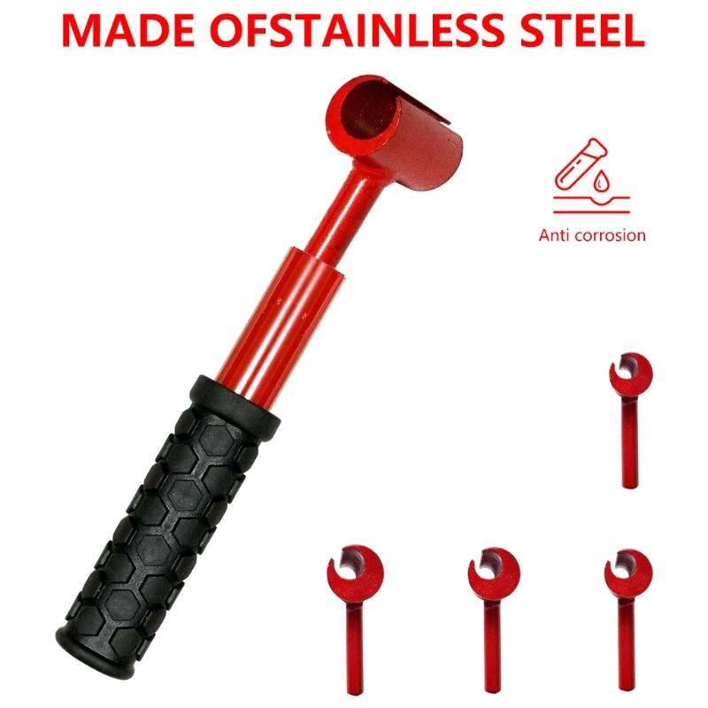 Hinges Gaps Adjusting Wrench Door Hinges Repair Spanner Spanner Key for Round Bolt Adjustable Wrench Tool Hand Tool
