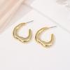 Fashion earrings hot-selling gold retro exaggerated stud earrings vacation style geometric earrings big earrings