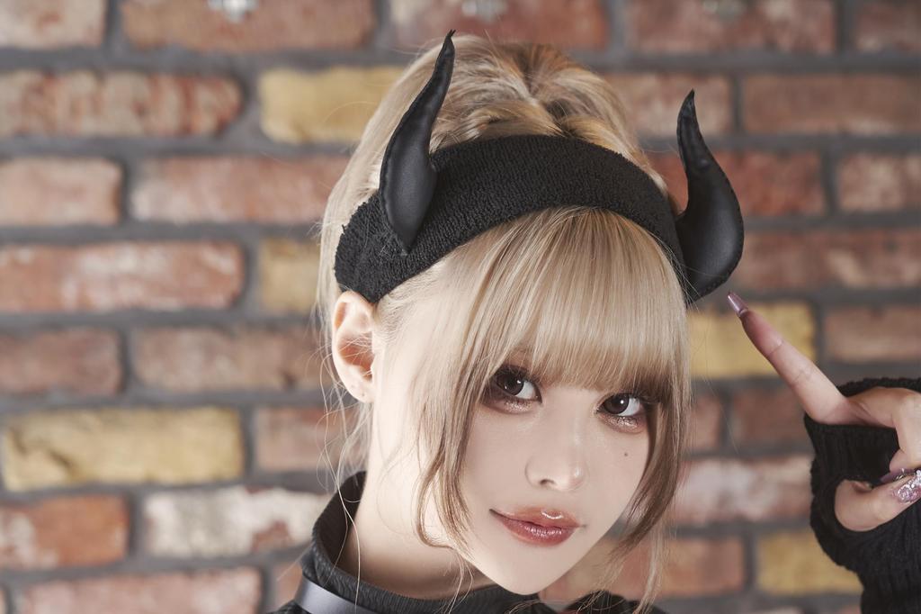 Clearstone Supervised Cosplay Halloween Bondage Check Succubus Black Tyrol-chan Women's
