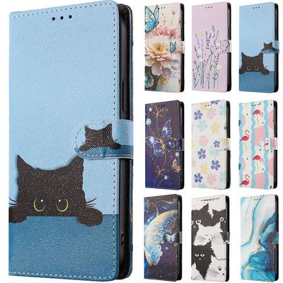 Edge 70 60 50 Fusion Pro Case for Moto G06 G86 G56 G67 G57 Power G85 G35 G55 G75 G45 G84 Painted Case Leather Phone Cover Fundas