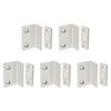 Strong Magnetic Cabinet Catches Punch Free Door Stopper Magnetic L-shaped Hidden Door Closer Home Improvement Furniture Hardware
