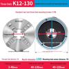 K12-80 Three-Jaw Self-Centering Manual Lathe Chuck