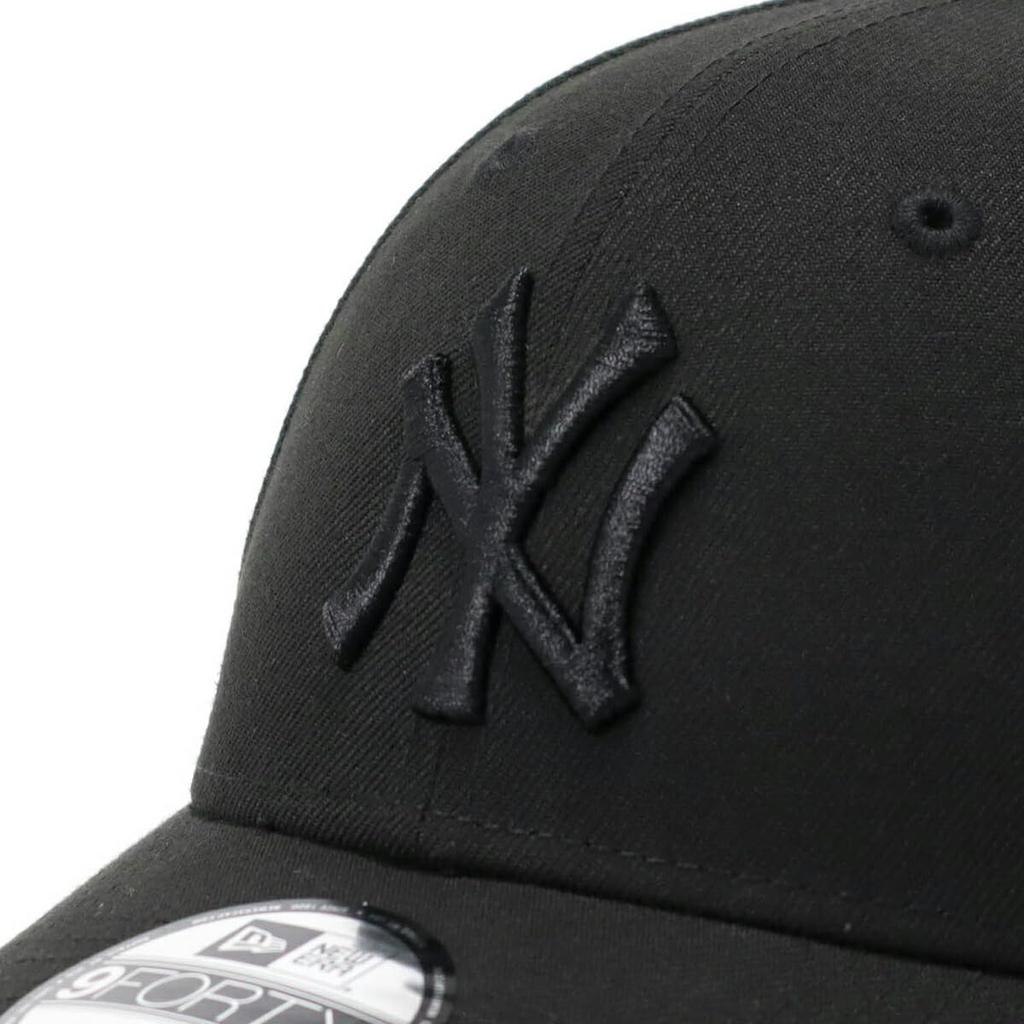 New Era Baseball NY Free Size 940 NEYYAN BLK 25J Cap, MLB, Black/Black, BLK,