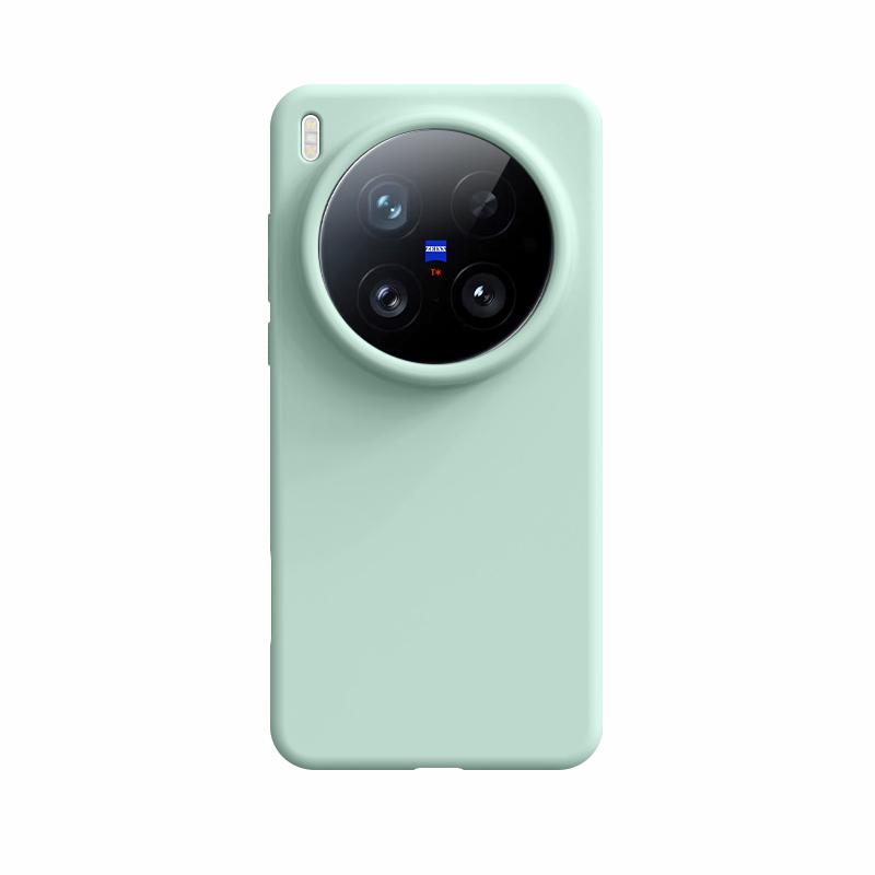 Shockproof Soft Silicone Phone Case For Vivo X200 Ultra X200 ProMini X100 Ultra X100s Pro, Slim Skin Fleece Protective Cover