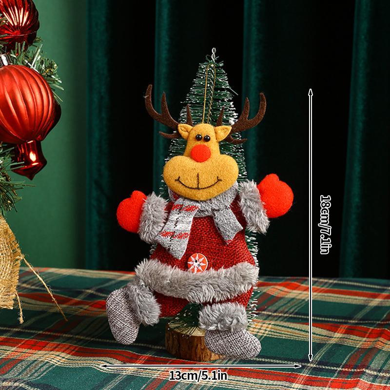 Christmas Dolls Christmas Ornaments  New Year Hanging Pendant Xmas Decor Christmas Gifts Doll Christmas Decorations Navidad