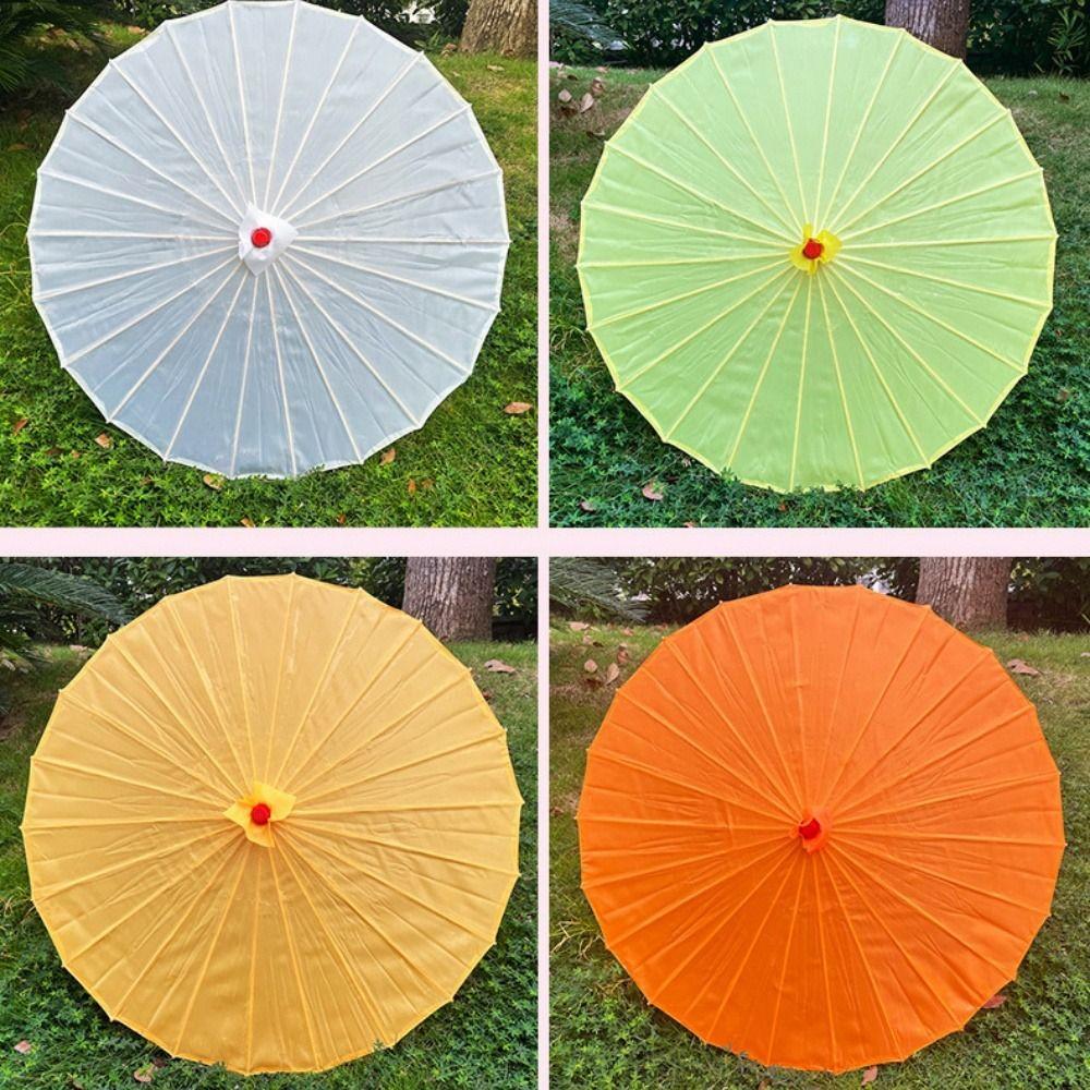 56cm Umbrella Fan Silk Cloth Classical Japan Style Umbrella Prop Dance Umbrella  Dance Performance