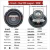 8" Dual Magnet Heavy Duty Car & Home Hi-Fi Subwoofer Speaker