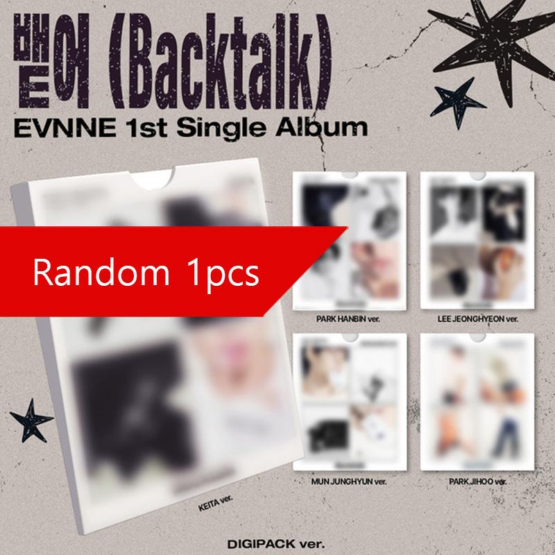 [ПРЕДЗАКАЗ] EVNNE – 1-й сингл Backtalk Digipack Ver. Random 1pcs